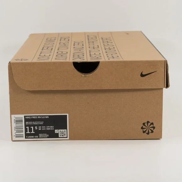 Nike Free Run 5.0 Next Nature 'Deep Royal Photo Blue' FJ3996-455 size 7 - 14 - Picture 14 of 16